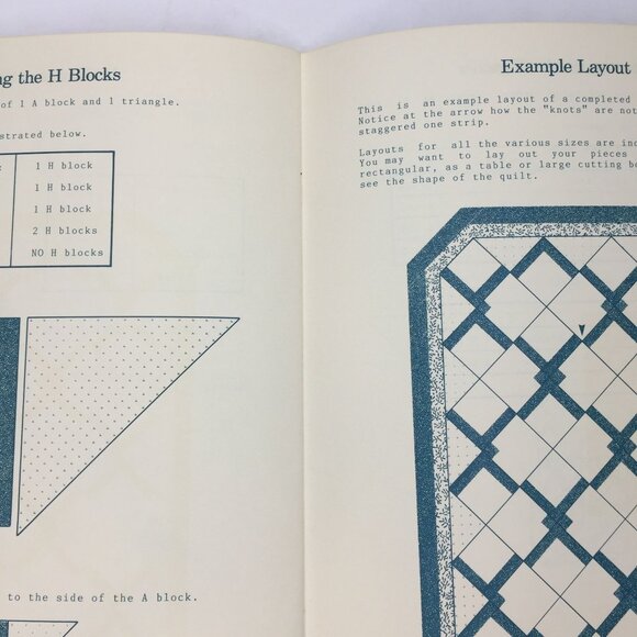 Vintage 1985 Lover's Knot Eleanor Burns Quilt Quilting Patterns Design Idea Book - Picture 8 of 11